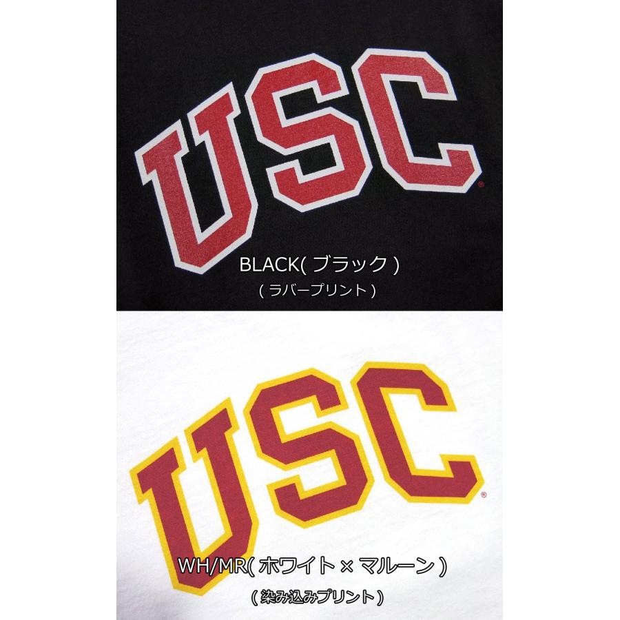 Champion（チャンピオン） × USC コラボ USA製 カレッジプリント 半袖