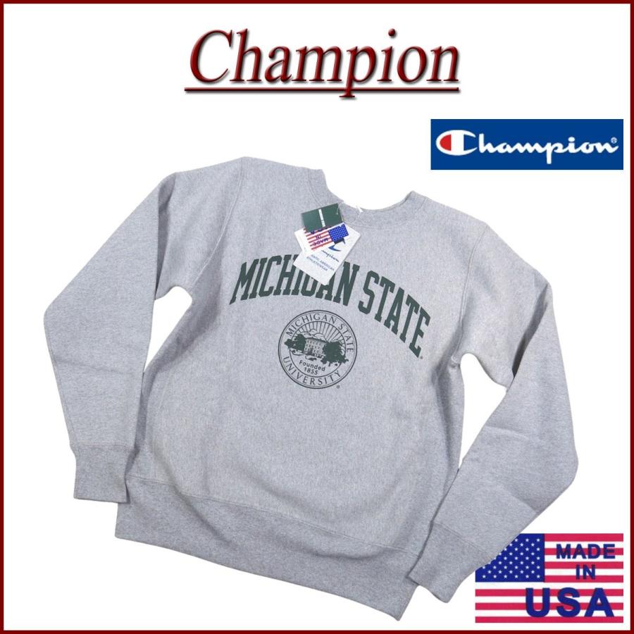 Champion チャンピオン × MICHIGAN コラボ USA産 赤単タグ 12.5oz