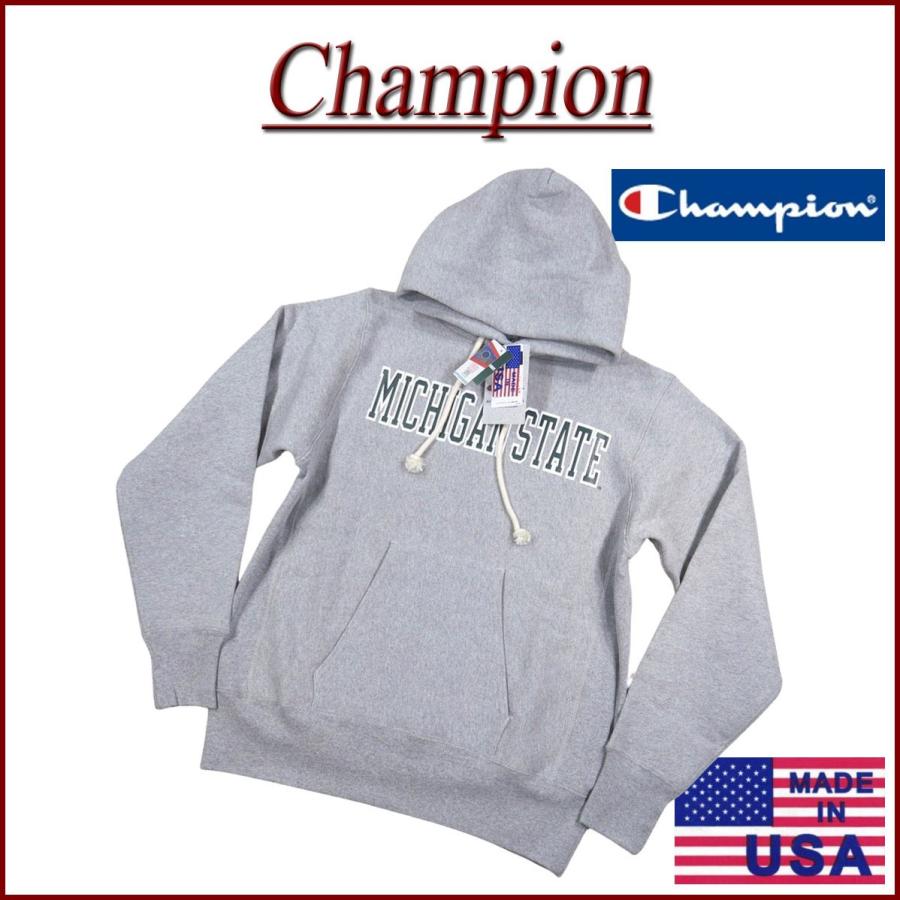 日本ハムファイターズ チャンピオンコラボパーカー Lサイズ グレー 新品未使用品 Champion（チャンピオン） 長袖 フーデッドシャツ パーカー メンズ C3