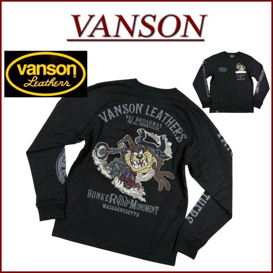 VANSON × LOONEY TUNES コラボ タズマニアン・デビル刺繍 VANSON × LOONEY TUNES コラボ タズマニアン・デビル刺繍