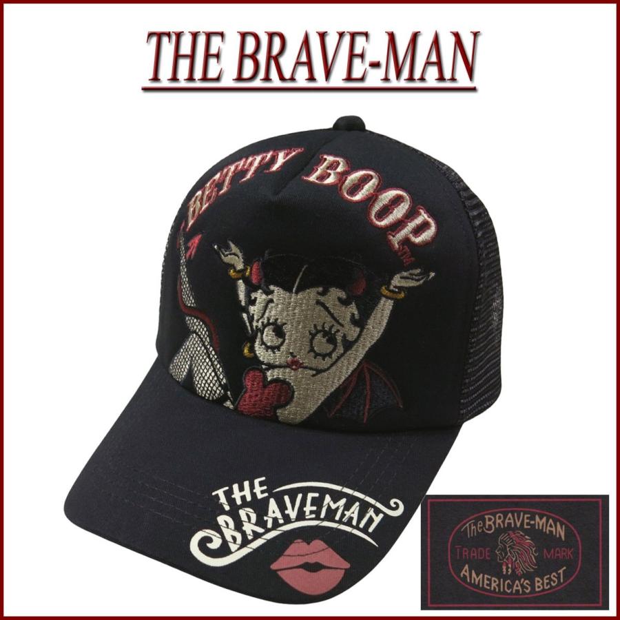 新品THE BRAVE MAN✖️ベティBETTYBOOP コラボ　L THE BRAVE-MAN ザ・ブレイブマン × BETTY BOOP ベティ・ブープ コラボ