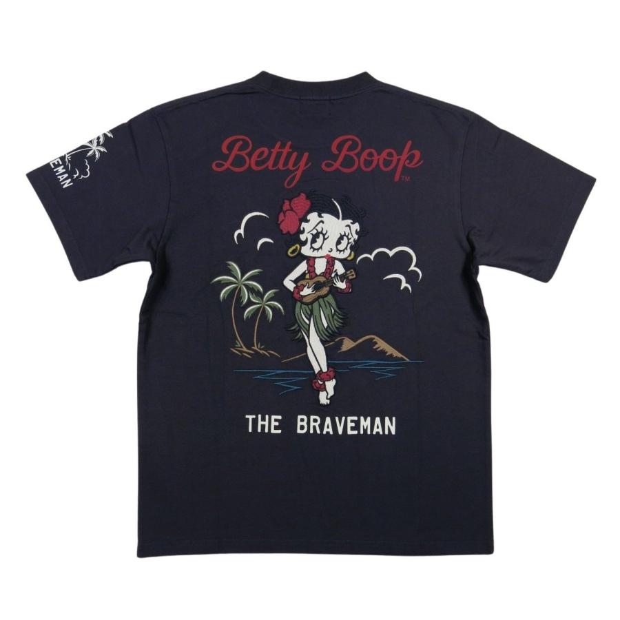 THE BRAVE MAN ブレイブマン　ベティブープ　Tシャツ　アメリカン THE BRAVE-MAN × BETTY BOOP ザ・ブレイブマン ベティ・ブープ コラボ