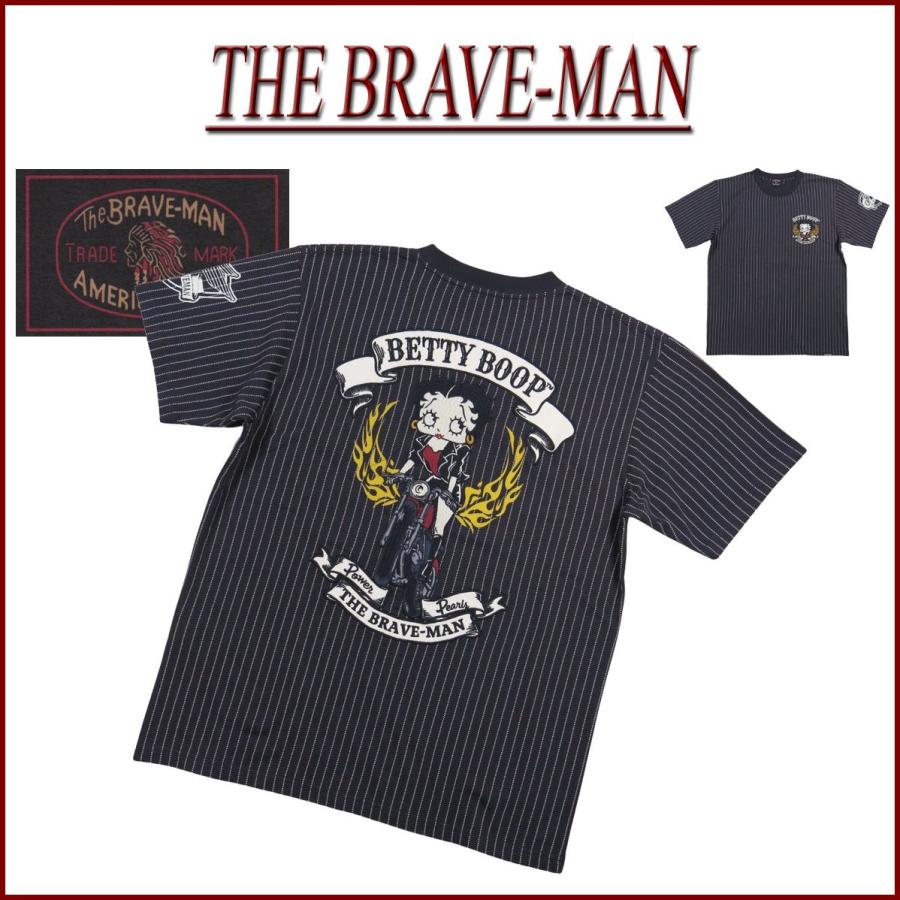 新品THE BRAVE MAN✖️ベティBETTYBOOP コラボ　L THE BRAVE-MAN × BETTY BOOP ザ・ブレイブマン ベティ・ブープ コラボ
