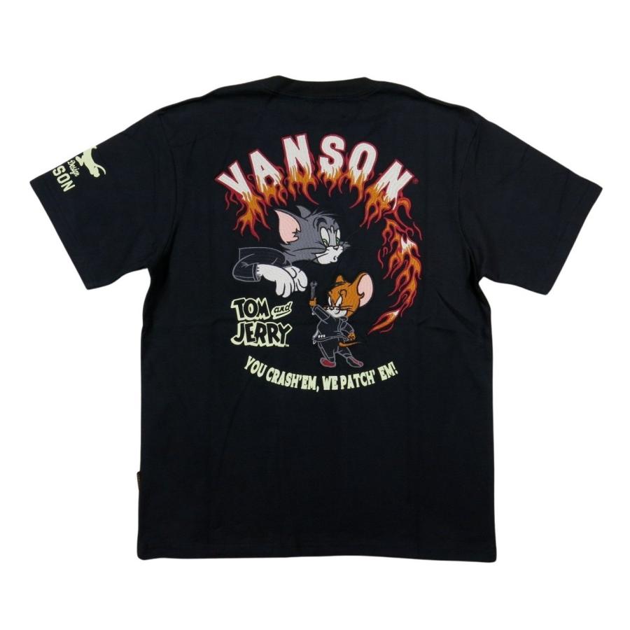 楽天市場】VANSON トムとジェリー コラボ 半袖Tシャツ TJV-2413