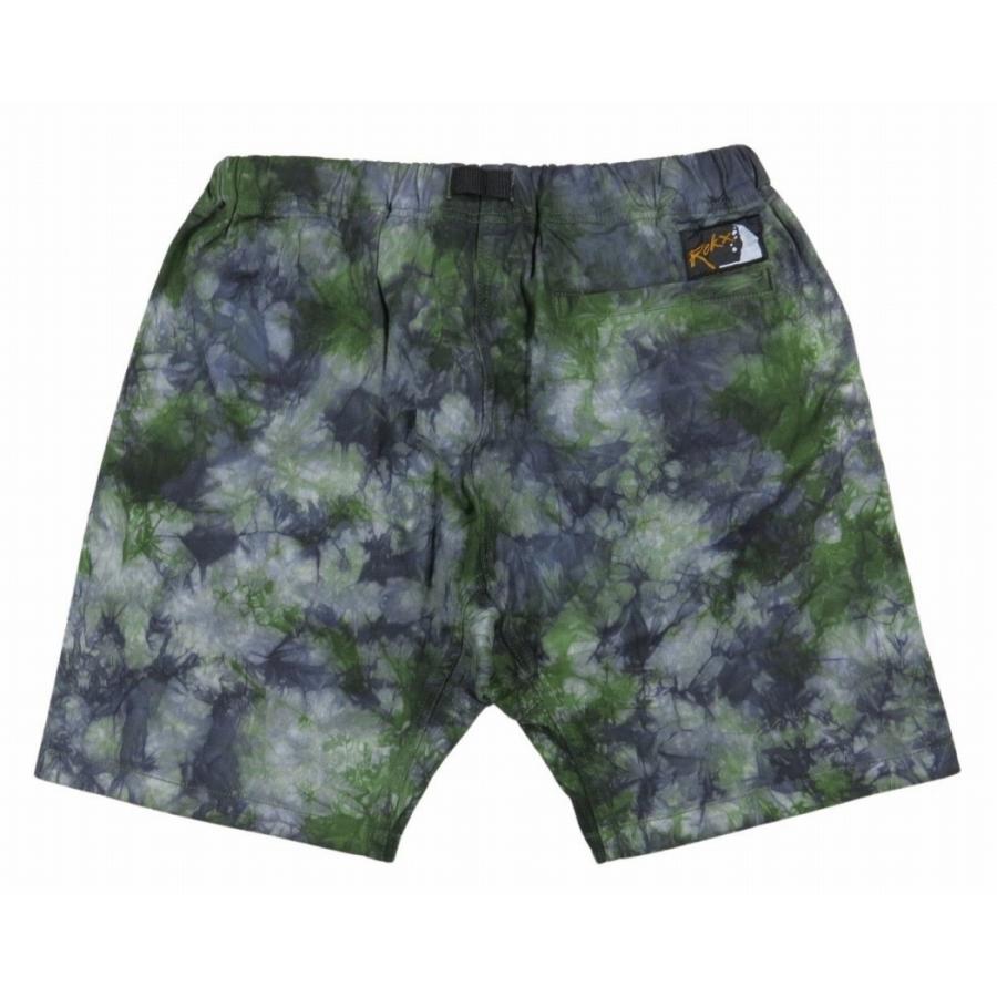 ROKX（ロックス） CRYSTAL DYE SHORT ストレッチ ツイル タイダイ染め