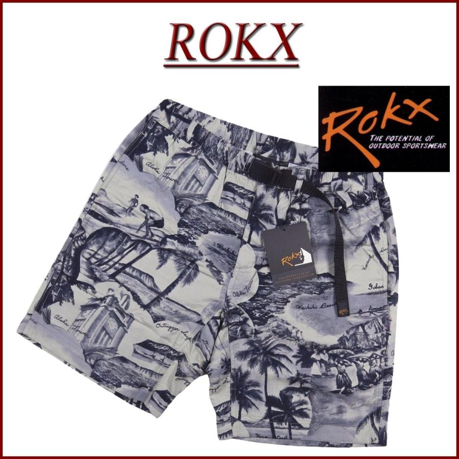 ROKX ロックス × IOLANI イオラニ コラボ ALOHA SHORT レーヨン ショートパンツ RXMS213026｜jtwoshop