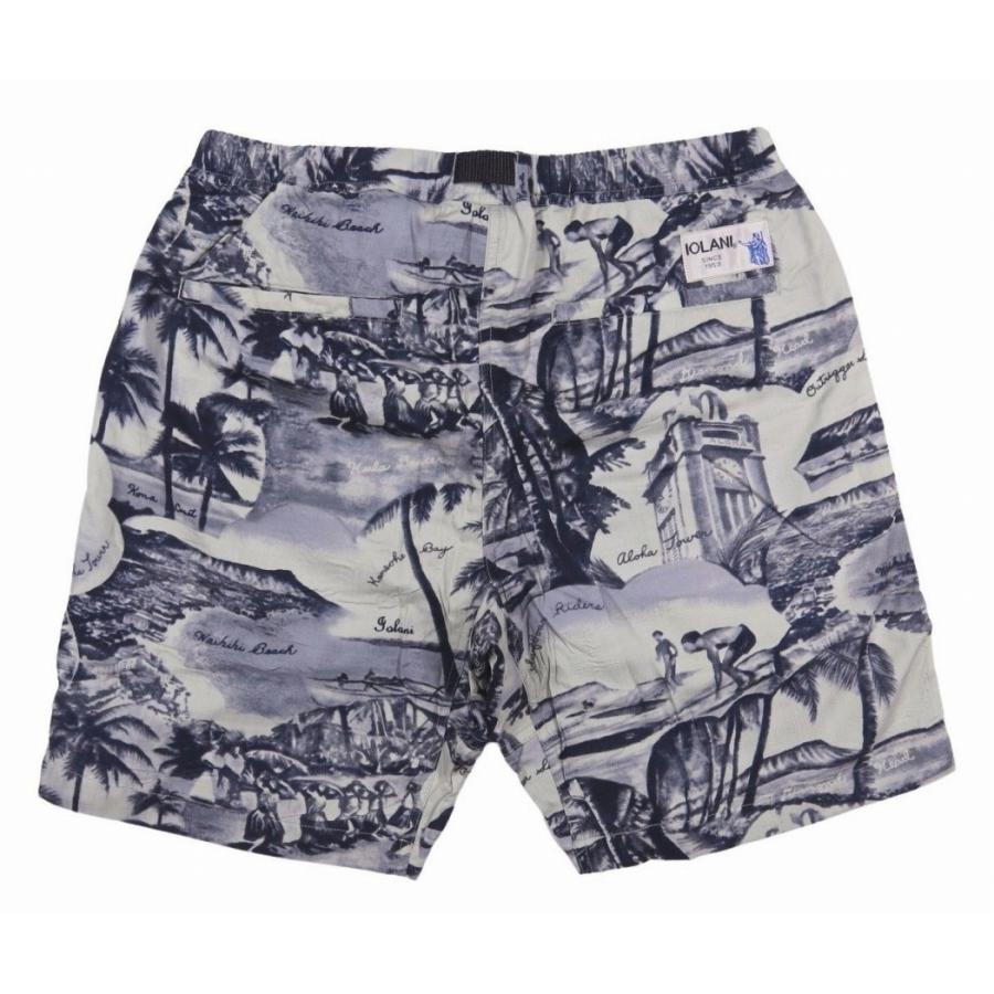 ROKX ロックス × IOLANI イオラニ コラボ ALOHA SHORT レーヨン ショートパンツ RXMS213026｜jtwoshop｜04