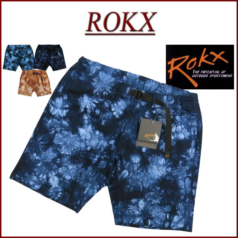 ROKX（ロックス） CRYSTAL DYE SHORT ストレッチツイル タイダイ染め