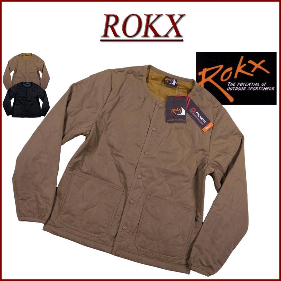 ROKX ロックス ポーラテック パワーフィル 中綿入り キルト 