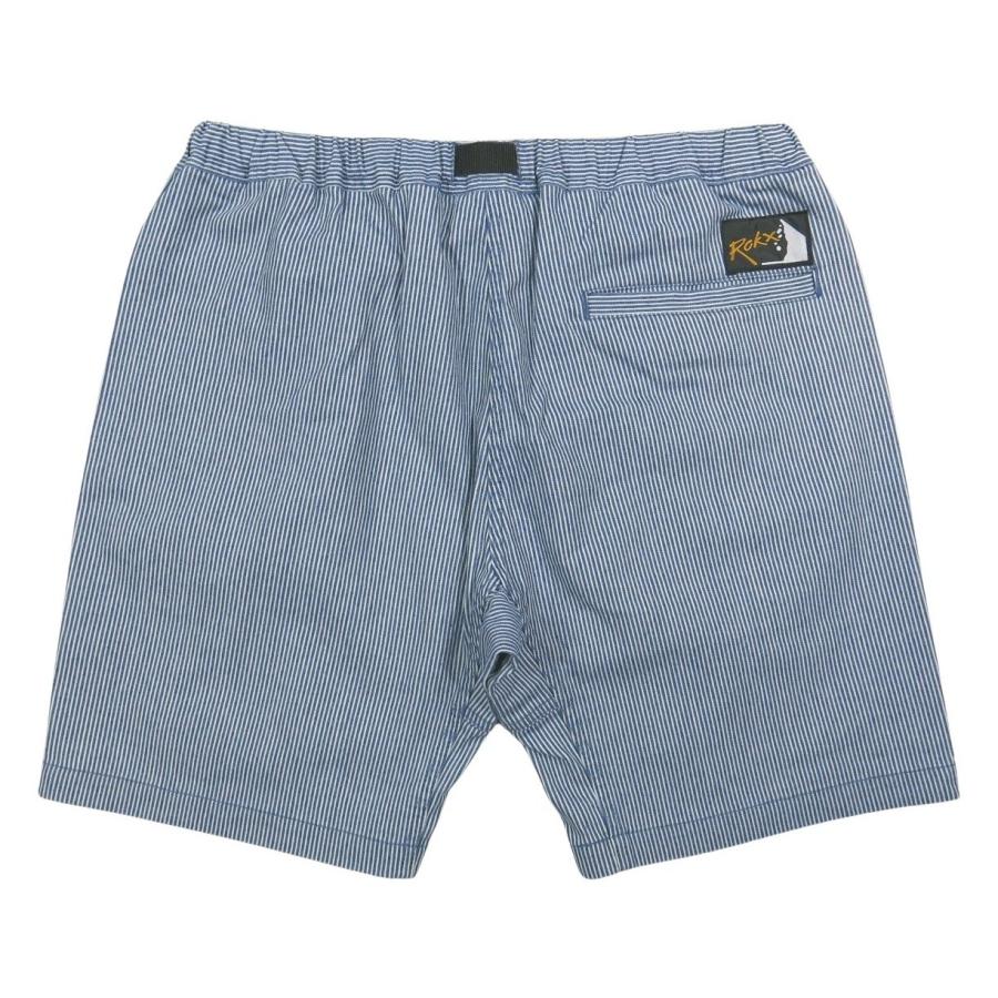 ROKX ロックス DENIM ROKX SHORT ヒッコリーストライプ デニム ロックス ショートパンツ クライミングパンツ RXMS243014｜jtwoshop｜04