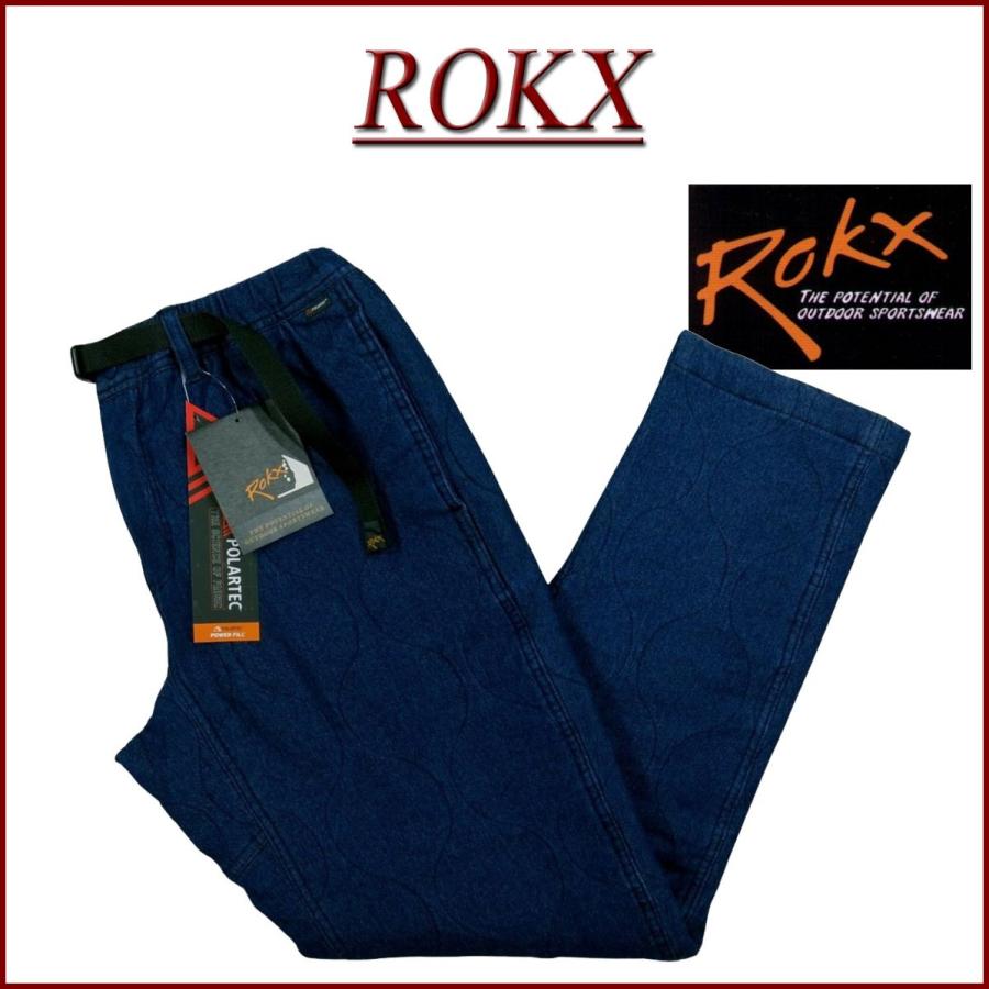 ROKX（ロックス） ポーラテック パワーフィル 中綿入り 7oz デニム