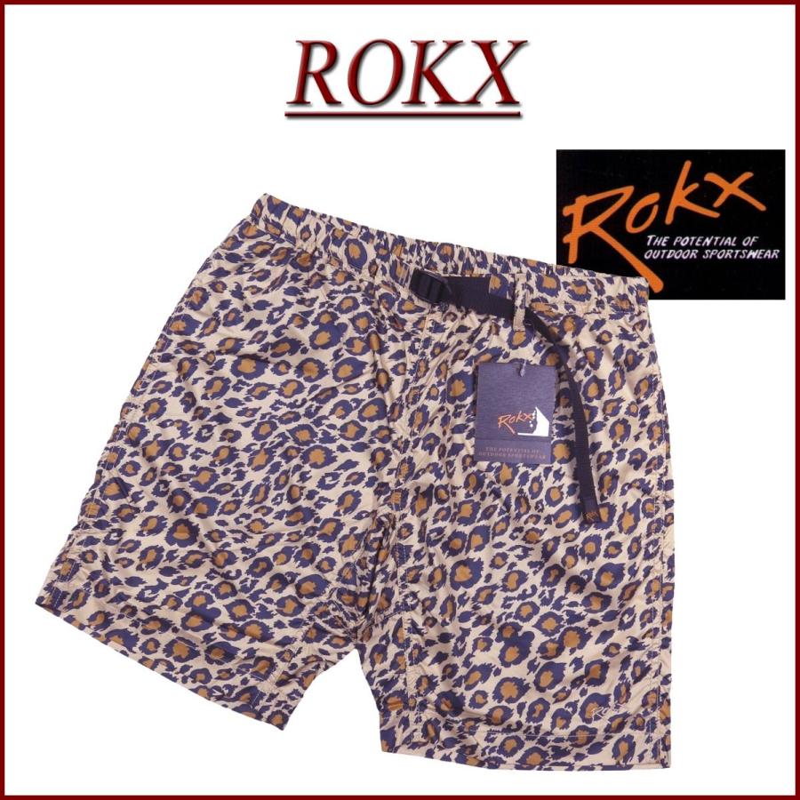 ROKX（ロックス） CAMOUFLAGE DRY SHORT ヒョウ柄 ドライ ショート