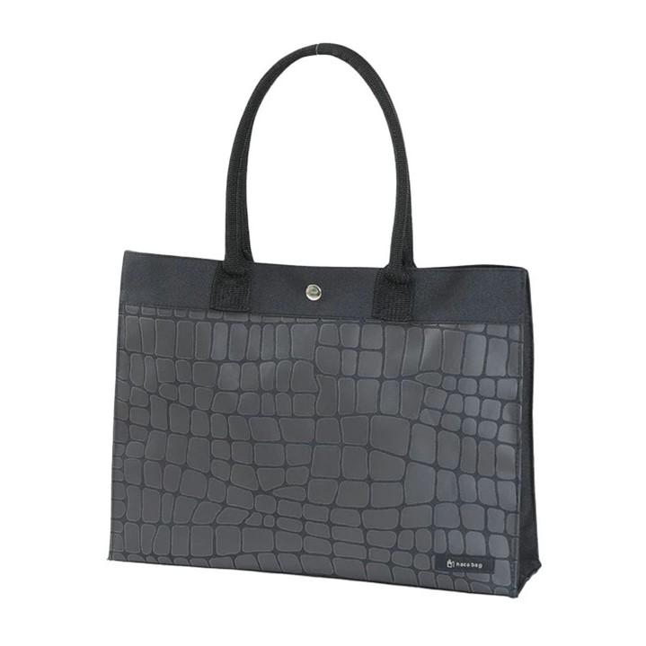 鞄 かばん バッグ 大容量 エコバッグ hacobag クロコ柄 W&S 鞄 かばん バッグ 大容量 エコバッグ hacobag クロコ柄 W&S