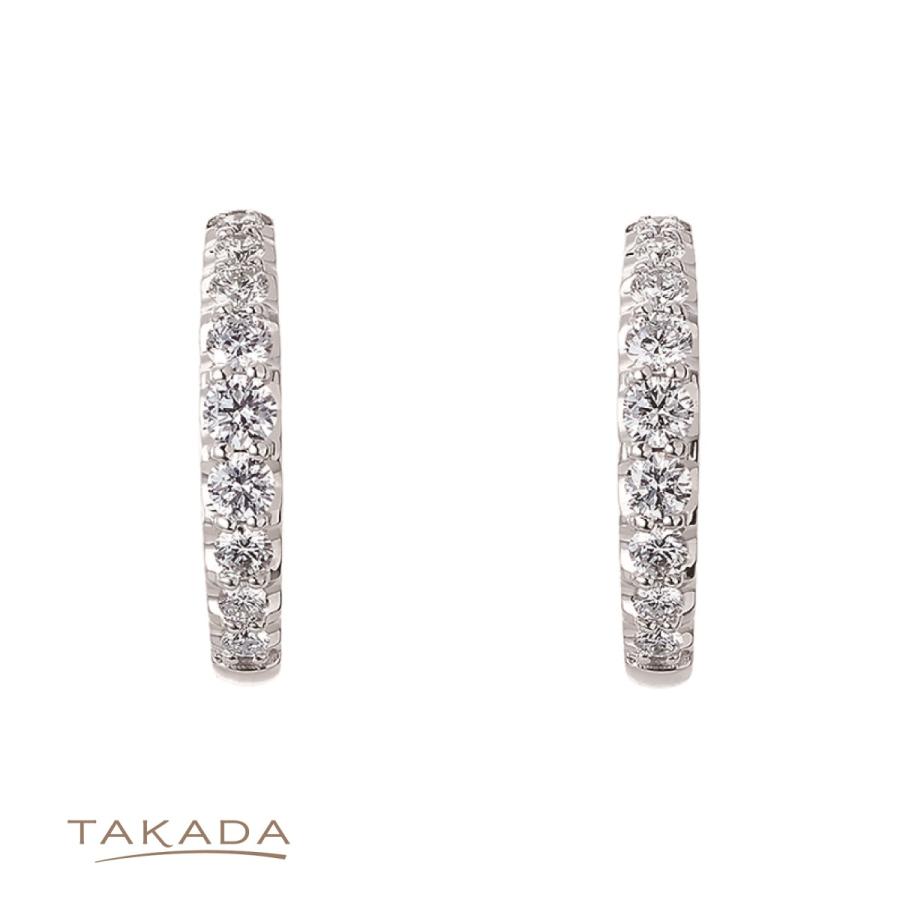 アクセサリー プレゼント ご褒美 プラチナ ダイヤモンド ピアス 【高島屋限定】 PTダイヤモンドピアス TAKADA 高田宝飾店 Pay-EAP1 | 