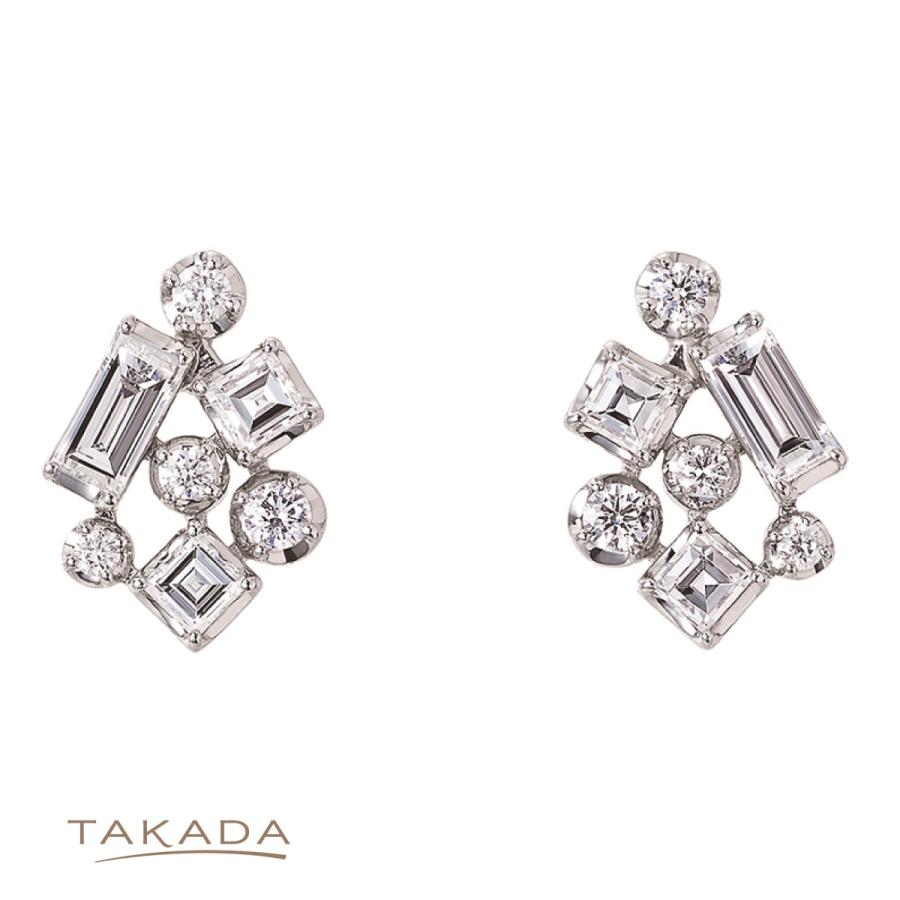 アクセサリー プレゼント ご褒美 プラチナ ダイヤモンド ピアス 【高島屋限定】 PTダイヤモンドピアス TAKADA 高田宝飾店 Pay-EAP2 | 