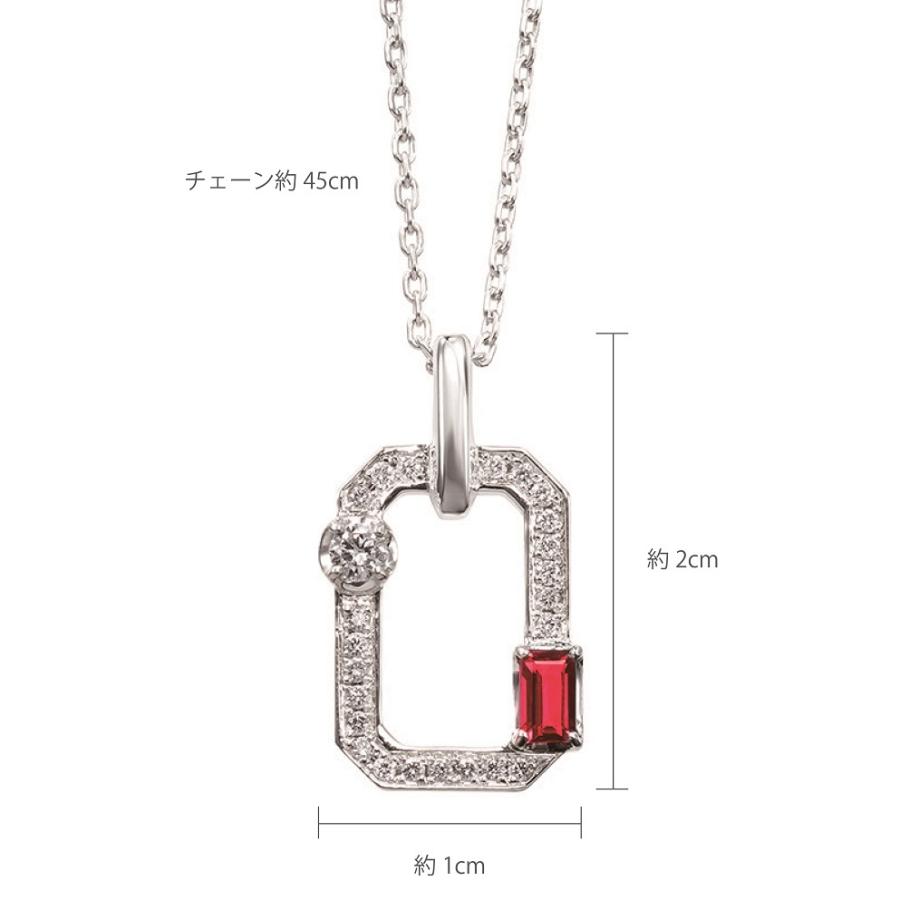 専用　プラチナルビーダイヤモンドネックレス ルビー❤️ダイヤプラチナ❤️ネックレス