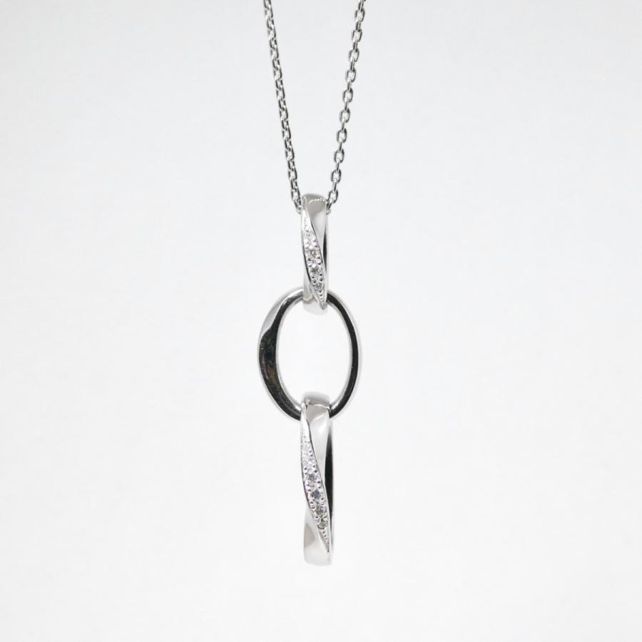 アクセサリー プレゼント ご褒美 ホワイトゴールド ダイヤモンド 【高島屋限定】 K18WGダイヤモンドネックレス TAKADA 高田宝飾店 Pay-LAN5 |  | 02