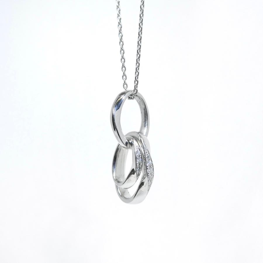 アクセサリー プレゼント ご褒美 ホワイトゴールド ダイヤモンド 【高島屋限定】 K18WGダイヤモンドネックレス TAKADA 高田宝飾店 Pay-LAN5 |  | 04