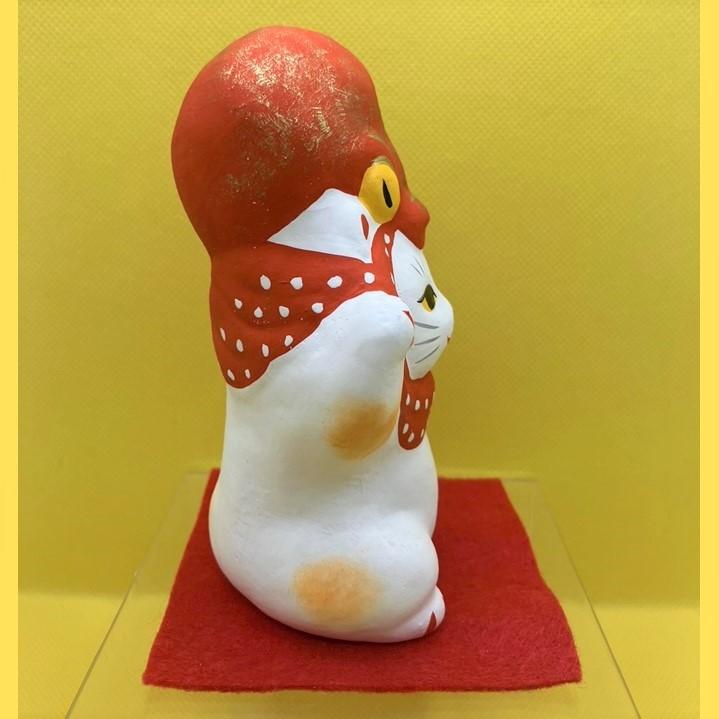 土人形 焼物 縁起物 招き猫 置物 記念日 ご当地 島根の招き猫