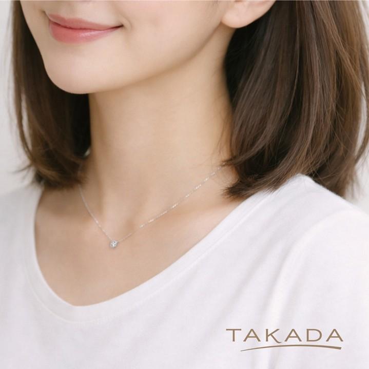 ファーストジュエリー プラチナダイヤモンドネックレス アクセサリー プレゼント ご褒美 TAKADA 高田宝飾店 【高島屋限定】 Pay-TD-FJ26 |  | 01