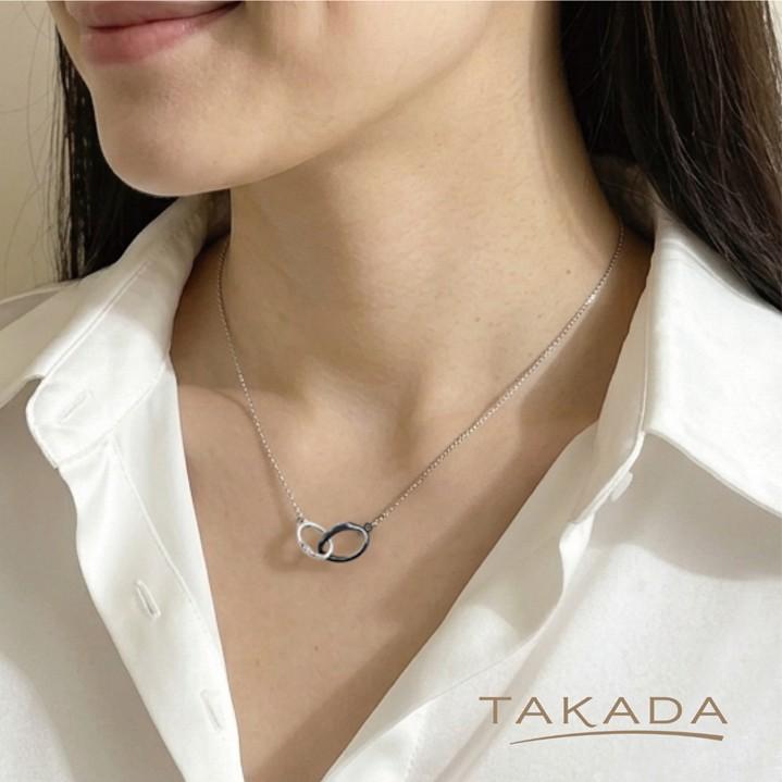 ラスティングインフィニティネックレス Pt×チタンブラック アクセサリー プレゼント ご褒美 TAKADA 高田宝飾店【高島屋限定】Pay-TD-IFB |  | 01