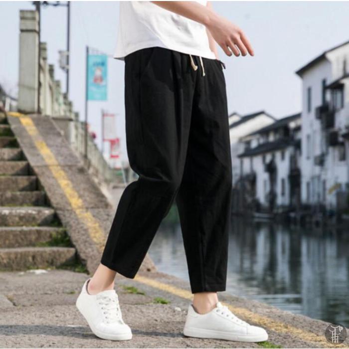 売れ筋がひ ボトムス パンツ テーパードパンツ メンズ ワイドパンツ ロングパンツ テーパードパンツ メンズ ワイドパンツ ロングパンツ 綿麻風 ウエストゴム パンツ イージパンツ ボトムス 無地 カジュアル おしゃれ かっこいい Www Threeriversofs Com