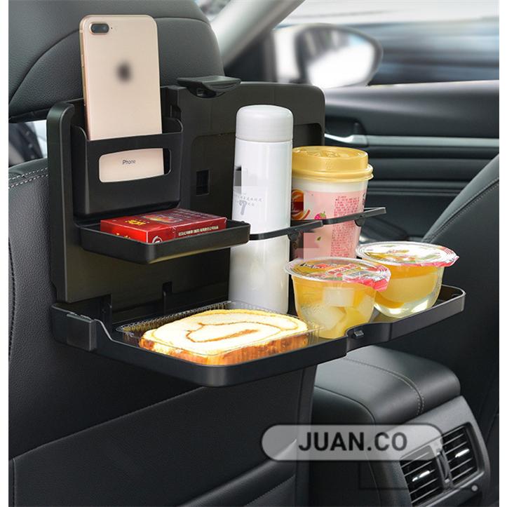 テーブル 車載 車内テーブル シートバックテーブル 後部座席 子供 食事 ドリンクホルダー シートバック トレイ 車用 折りたたみ式 カー用品 多機能 便利グッズ E76lf374a1 自動車 Haberl Bau De
