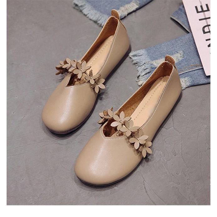 パンプス Pu 女性 フラットシューズ ぺったんこ ローファー 花柄 Puシューズ レディース 靴 楽チン シューズ 可愛い 森ガール くつ Xrx Juan Co 通販 Yahoo ショッピング