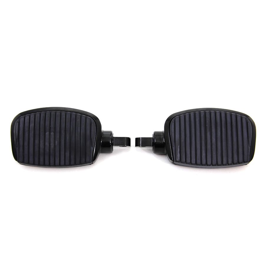 黒 仕上げ 3インチ ミニ ドライバー フット ボード セット ドライバー パッセンジャー ハイウェイ ペグ Black Mini Driver Footboard Set 50500124 ハーレーの画像
