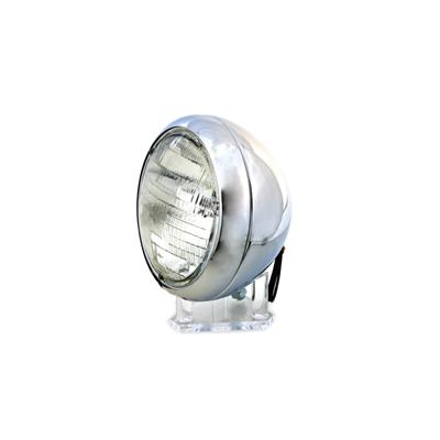 ベック 電球 クローム 12ボルト 7インチ ビンテージ ヘッドライト 当時物 希少 デッドストック 7\" Round Headlamp 12 Volt FLH  67701-49 ハーレーの画像