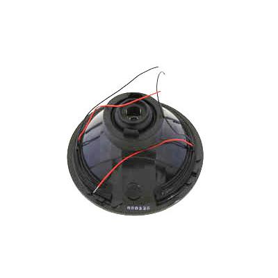 ヘッドライト ダイヤモンド カット ヘッドランプ H4 12ボルト 60/55ワット クリア電球 白色LED リング 復刻 希少 7\" Headlamp Bulb Unit ハーレーの画像