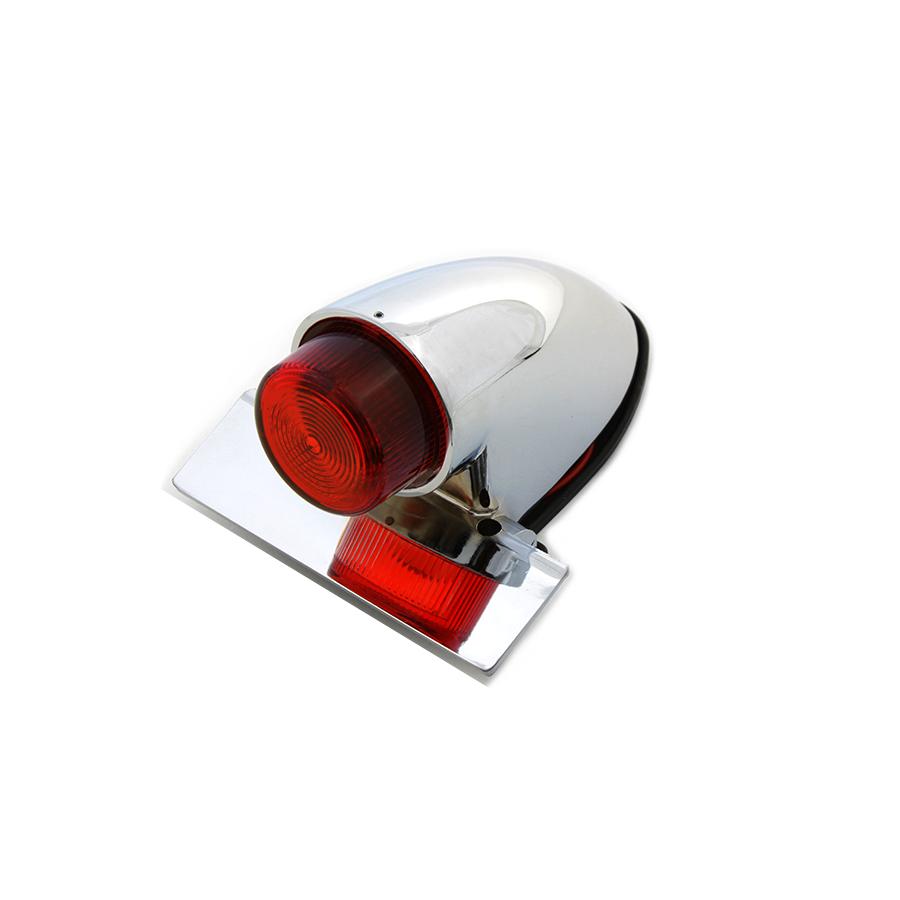 クローム スパルト テール ランプ バルブ 仕様 Chrome Sparto Tail Lamp with Bulb ハーレーの画像