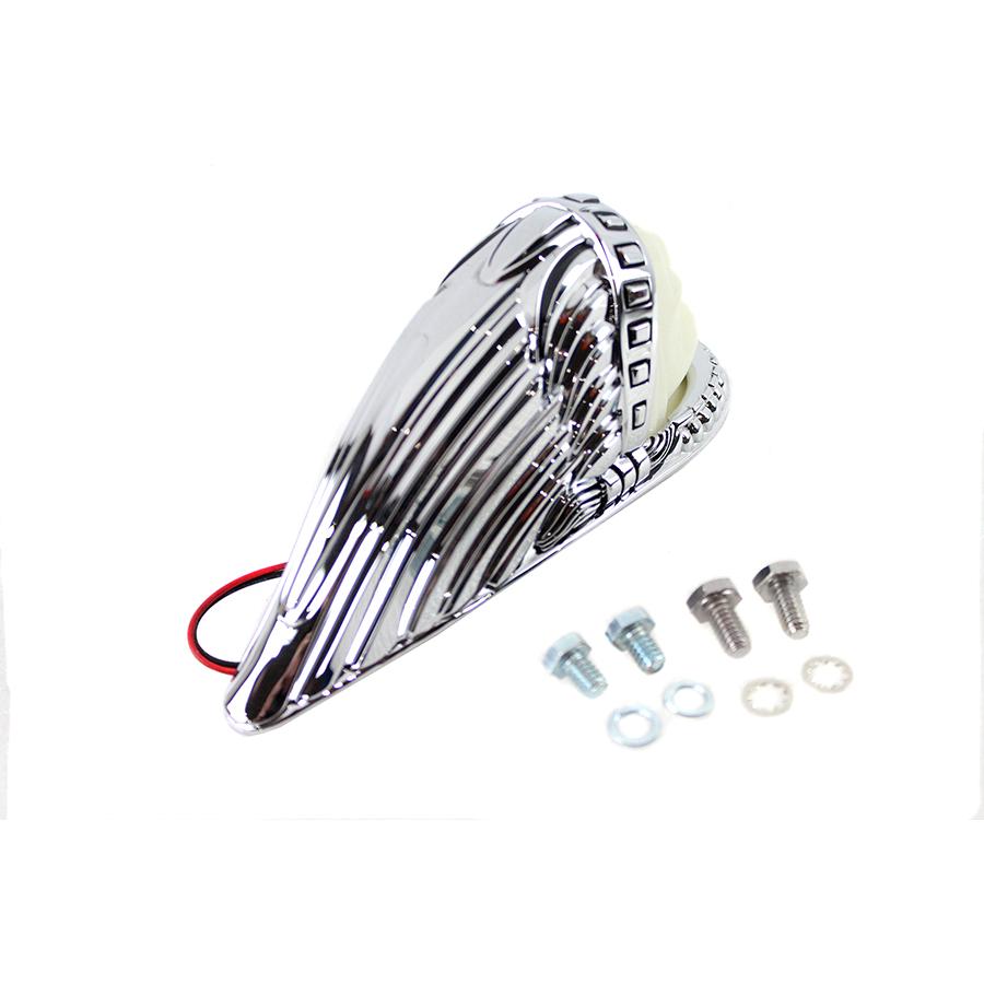 クローム インディアン ヘッド フェンダー オーナメント 飾り ライト配線 固定ボルト 付属 フロント リヤ Indian Head Fender Ornament Chrome ハーレー_2