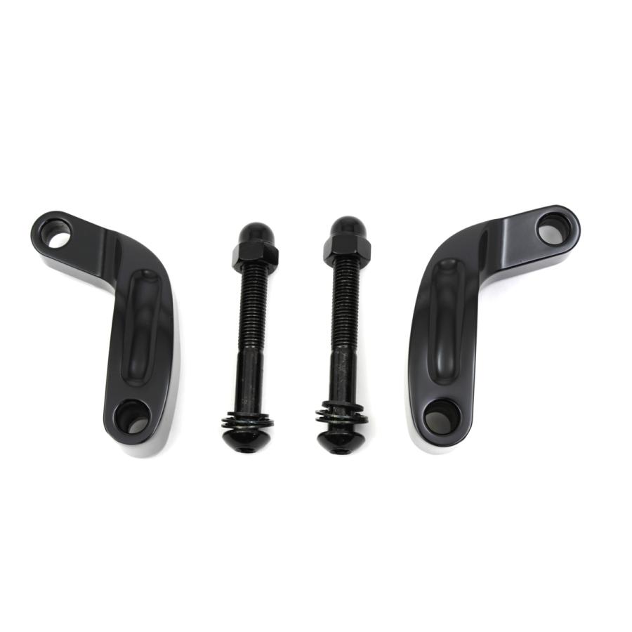 ブラック プライム ミラー リロケーション キット Black Prime Mirror Relocation Kit FLHR 2009