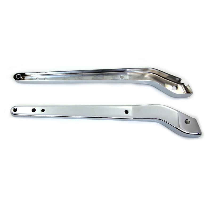 リア フェンダー ストラット カバー セット クローム Rear Fender Strut Cover Set Chrome FXDWG 1997-2005 59893-96 ハーレーの画像
