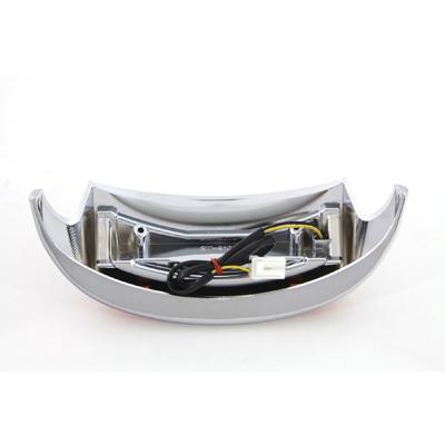 リアフェンダー チップ アンバー レンズ Rear Fender Tip with LED FLT FLHR FLHT FLHTC FLHTK 2009-2016 59672-09 ハーレーの画像