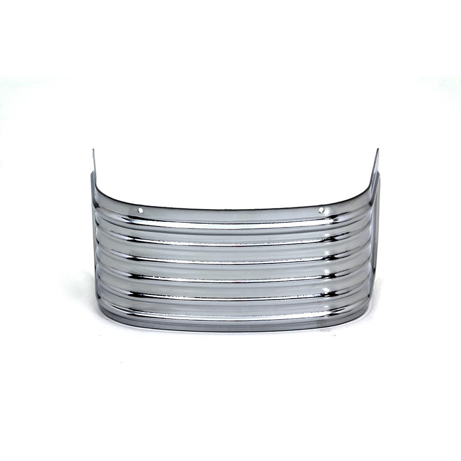 グロス クローム フェンダー リブ スカート Chrome Front Fender Skirt FLT 2014-UP 61400312 ハーレーの画像