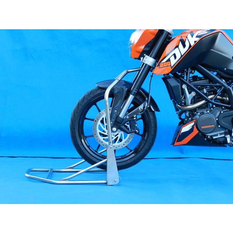 フロントアジャストスタンド 差込ボス径 19.0 適合車種：KTM