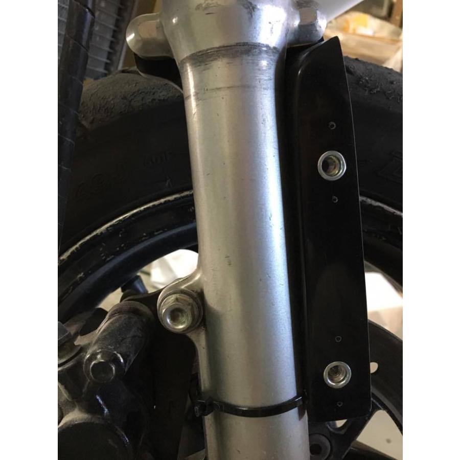 ⑤ NSR50 シロタコ　バイク メーター ブレーキ フェンダー Bee house NSR50/ミニ NSF100 フロントフェンダー クイックtype 送料