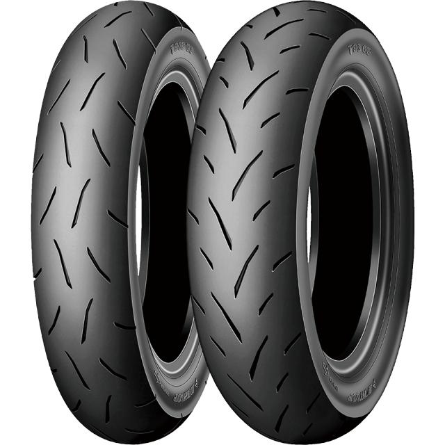 営業 DUNLOP フロントKR337 PROとリアTT93GP PROのセット ダンロップ