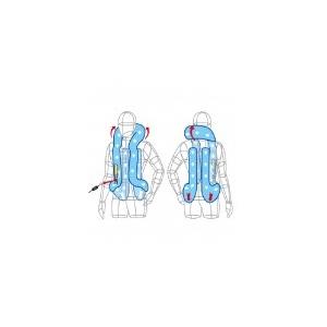 ほぼ未使用 hit-air ヒットエア サイズL 胸部パッド付 VHR ヒットエアー hit-air 一体型エアバック VHR : jubet-store - 通販