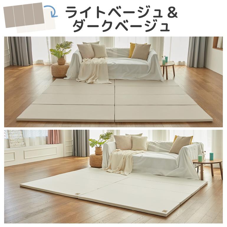 ベビーサークル Caraz 扉付き 140×200cm 折りたたみ ドア付 マット付