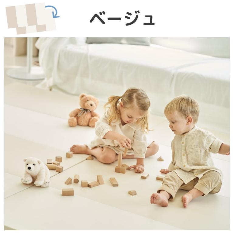 ベビーサークル Caraz マット付 ドア付 折りたたみ 120×160cm ベビーゲート プレイマット ベビーフェンス 扉付き ベビーサークル Caraz