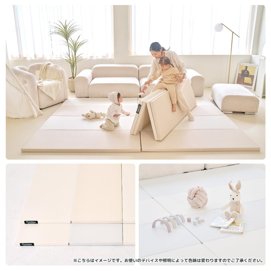 【在庫限り】 プレイマット ベビー 抗菌 4つ折り 折りたたみ 赤ちゃん 120 160 4cm 厚手 大判 防水 防音 Jolibebe 爆買 |  | 20
