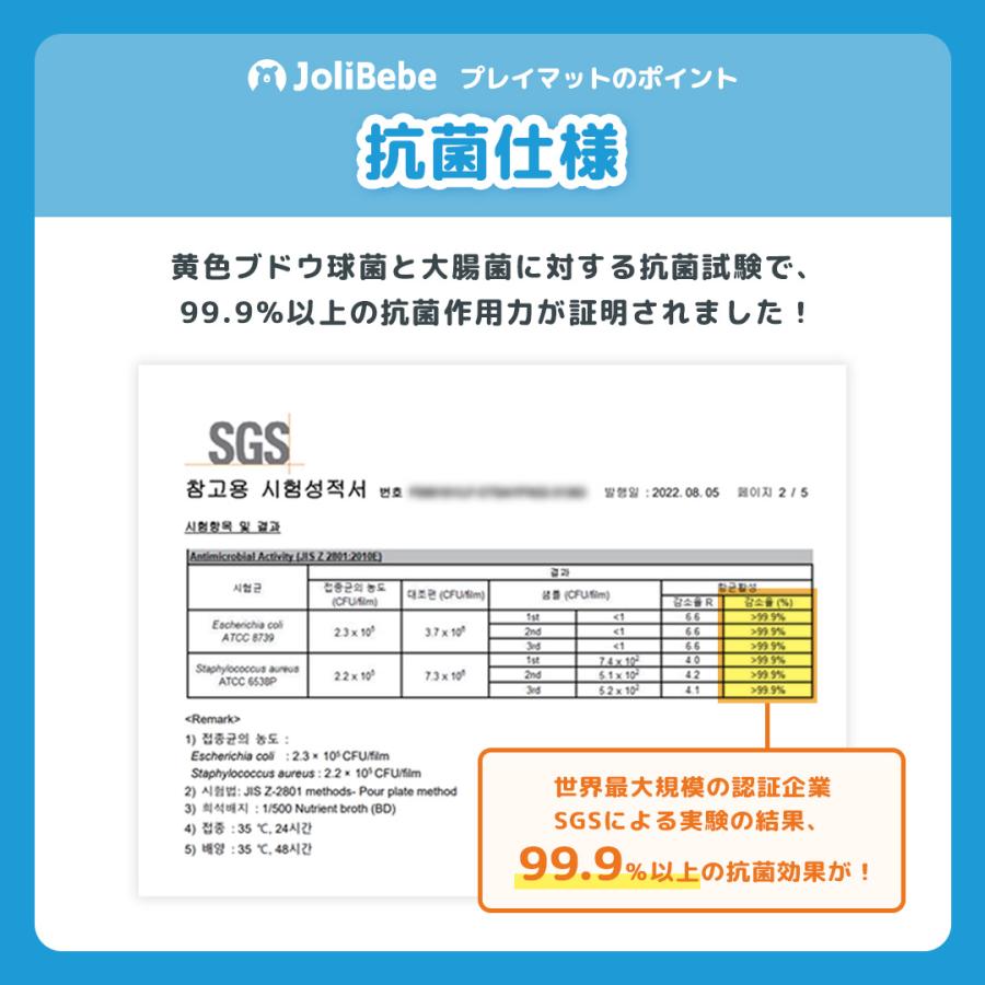 【在庫限り】 プレイマット ベビー 抗菌 4つ折り 折りたたみ 赤ちゃん 120 160 4cm 厚手 大判 防水 防音 Jolibebe 爆買 |  | 10