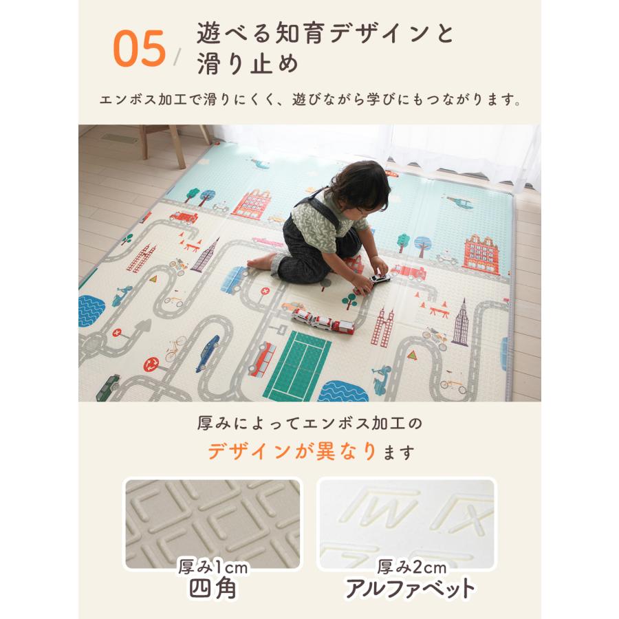【開封・未使用】プレイマット 折りたたみ ベビーマット 防音 防水 popomi（ポポミ） ＼ストアP5倍／ プレイマット 折りたたみ ベビー