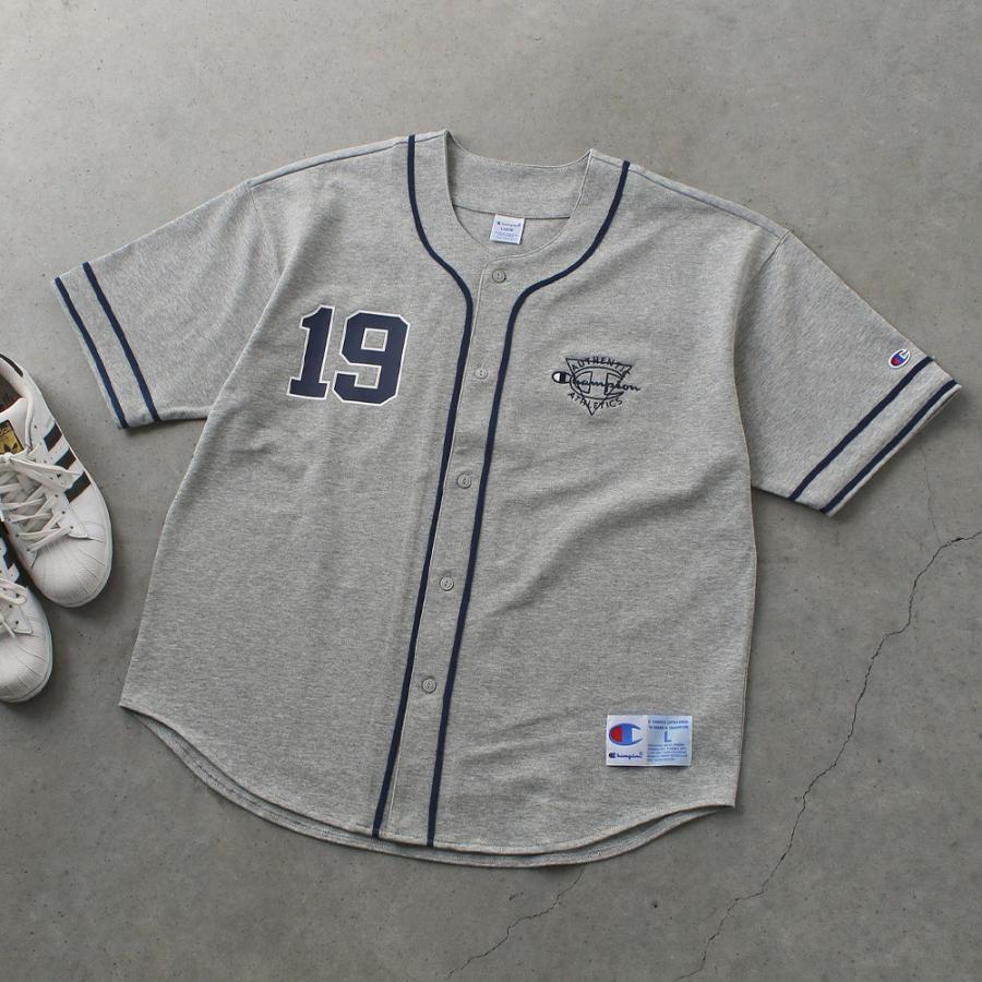 Champion（チャンピオン） 【Champion】C3-X319 BASEBALL SHIRT/全3色 トップス ベースボールシャツ ...
