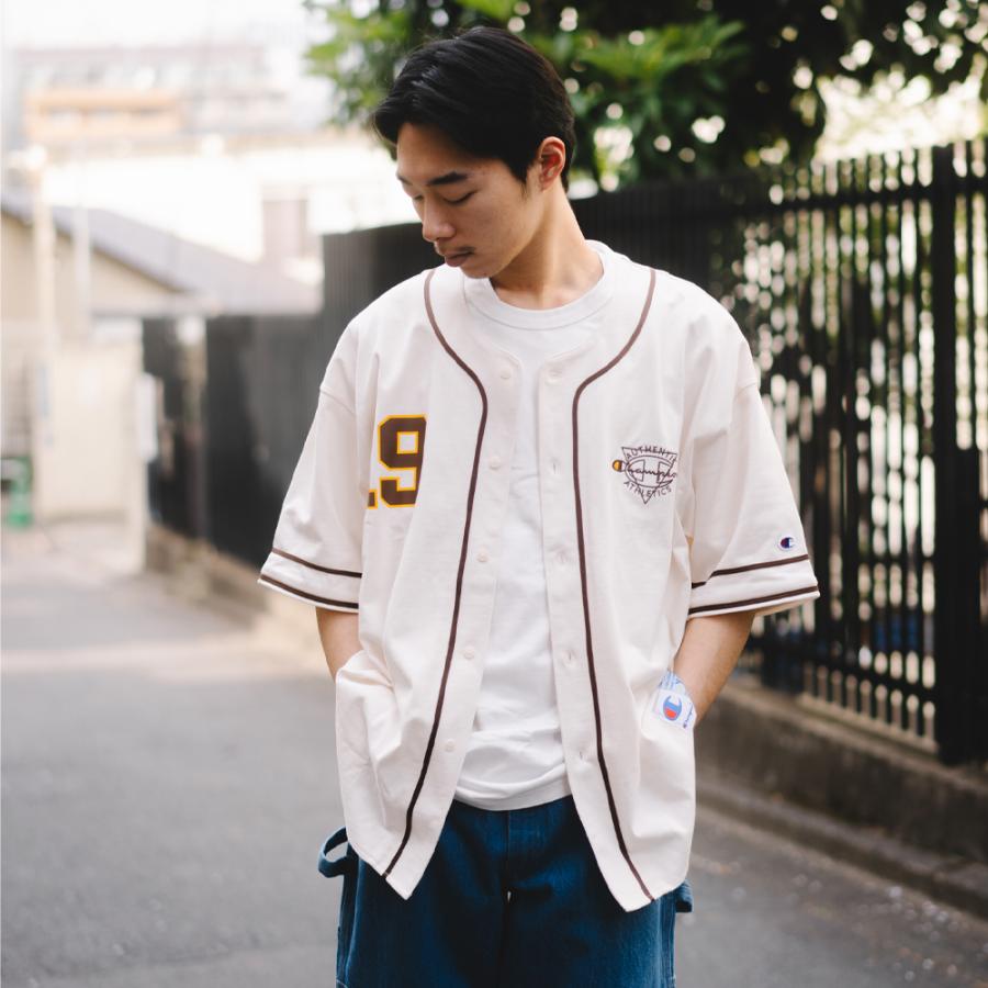 Champion（チャンピオン） 【Champion】C3-X319 BASEBALL SHIRT/全3色 トップス ベースボールシャツ ...