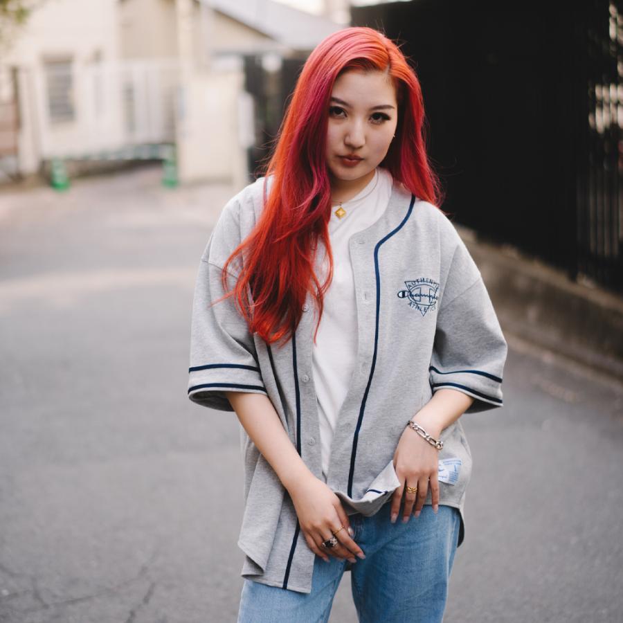 Champion（チャンピオン） 【Champion】C3-X319 BASEBALL SHIRT/全3色 トップス ベースボールシャツ ...