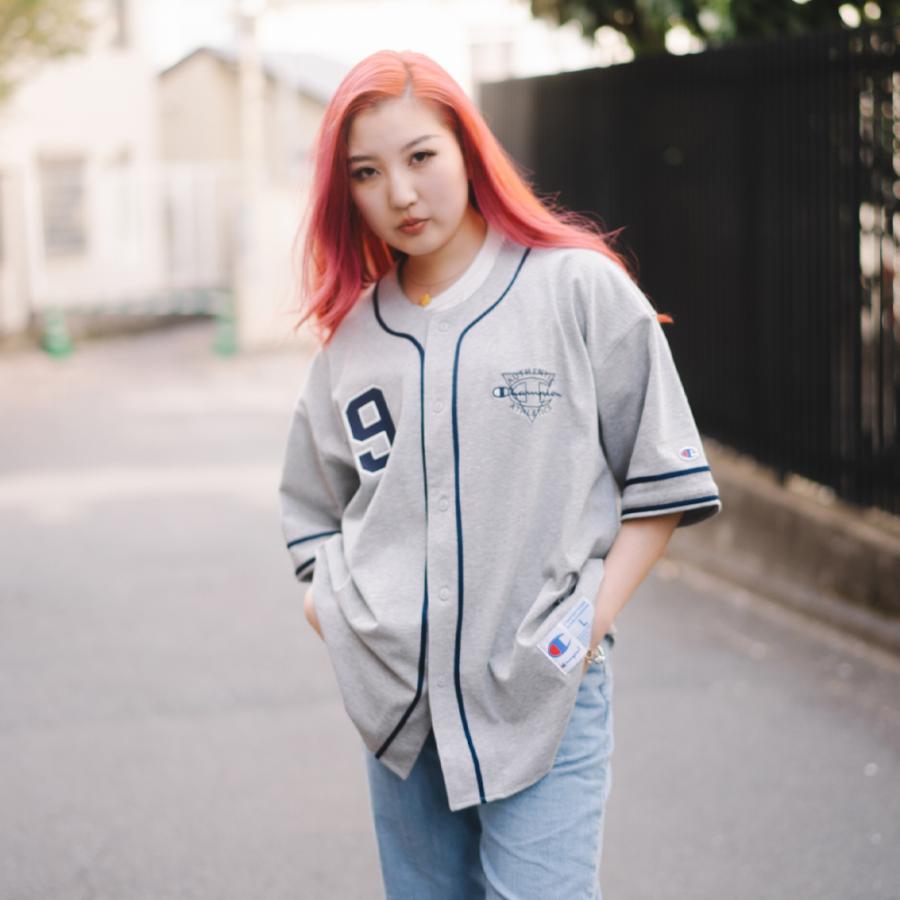 Champion（チャンピオン） 【Champion】C3-X319 BASEBALL SHIRT/全3色 トップス ベースボールシャツ ...